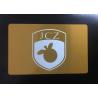 Buy cheap Eco Friendly Laser Machine Parts , Rectangular Metal Name Card With Aluminum Sheet Material from wholesalers