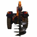 Tractor Fencing Hydraulic Post Hole Digger 132kg 100*100mm Boom
