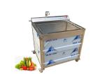 Stainless Steel Canteen / Bubble Vegetable Washing Machine 200-300kg/H