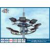 Buy cheap CE Approved Conical 500W Square Road Light Pole EN 40 / BS 5649 from wholesalers