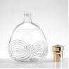 Buy cheap Glass Beverages Tequila Rum Brandy Vodka Whiskey Gin Bottles made of Super Flint Glass from wholesalers