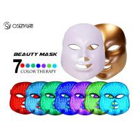 Buy cheap Fight Acne LED Light Therapy Face Mask 7 Color Photon Led Skin Rejuvenation product