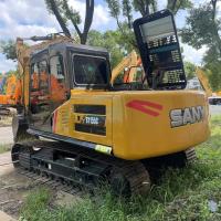 Buy cheap Sany155C Second-hand Excavator 0.53m3 Bucket Capacity 15000 KG Machine Weight product