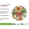 Buy cheap Christmas Style Bamboo Fibre Plates , Round Shapebamboo Picnic Plates 12" 30.5cm from wholesalers
