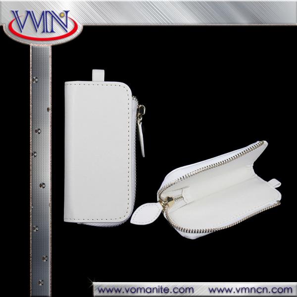Buy cheap Honorable Customized Genuine Leather case for E-Cigarettes sleeve for Vapor Flask box mod from wholesalers