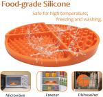 Puzzle Feeder Licking Mat With Suction Cups For Dogs And Cats