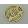 Buy cheap 2014 Kudo Die Cast Medals With Zinc Alloy / Antique Gold Plating 65 mm from wholesalers