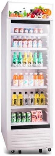 Buy cheap 350L Upright Display Fridge , Auto Defrost Refrigerated Display Cooler from wholesalers