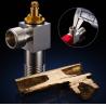 Buy cheap Anti Back Toilet Basin Faucet Hot Cold Water Triangular Valve from wholesalers