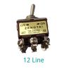 Buy cheap Excavator Standby Switch For ERPILLAR E320B E320C 15A 250VAC 10A 380VAC 12 Pin Line ON -ON Excavator Accessories from wholesalers
