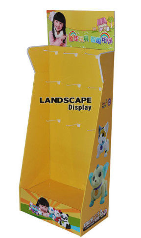Hook type cardboard shelf, cardboard display rack, toy display stand, paper display stand，Size can be customized