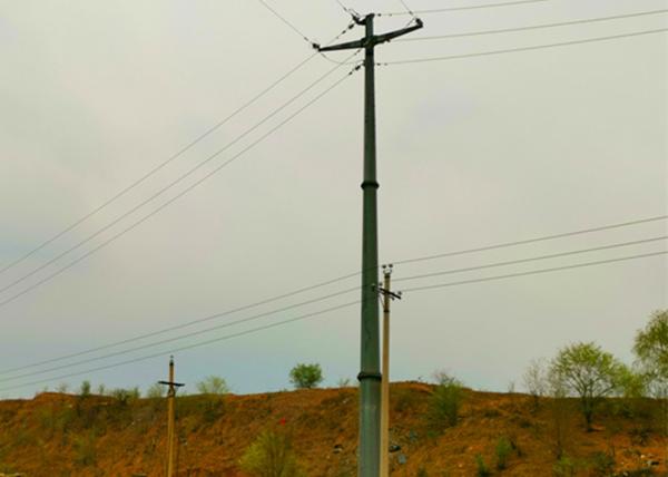 Buy cheap ASTM A36 Pylon Monopole Transmission Tower , Flange Connection Steel Monopole Tower from wholesalers