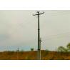 Buy cheap ASTM A36 Pylon Monopole Transmission Tower , Flange Connection Steel Monopole Tower from wholesalers