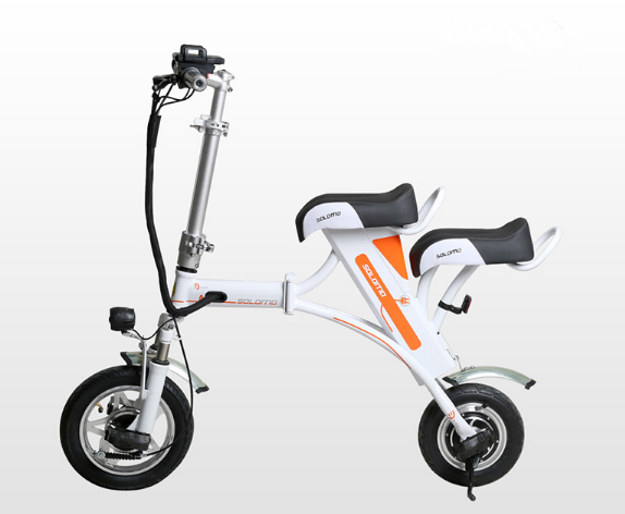 Small Electric Vehicle 200-250W Brushless Motor Foldable Two Seats Easy to Bring