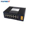 Buy cheap 10/100/1000M Managed Gigabit Fiber Ethernet Switch 12 UTP Port to 2 SFP Ports Industrial Din Rail Mount Telnet Switch from wholesalers