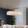 Buy cheap Circle Round Chandelier Modern Crystal Hanging Lamp kitchen island lighting(WH-CY-218) from wholesalers