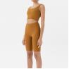 Buy cheap Ribbed Soft Running Shorts Squatproof High Waist Bike Cycling Shorts from wholesalers