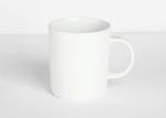 Flat Rim Classic Porcelain Dinnerware Sets Super White Round Shape