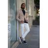Buy cheap Double Breasted Camel Mens Casual Business Jacket No Tie from wholesalers