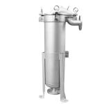 Vertical Style Electronics Liquid Filtration 304 Stainless Steel Single Bag