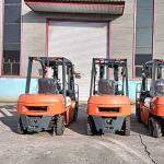 Triplex Mast Gasoline Powered Forklift 2500kgs CPCD25 Forklift Counterbalance