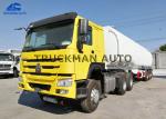 50T Oil Tank Trailer 35 Cbm 3 Axles 3 Compartments Double Line Air Brakes