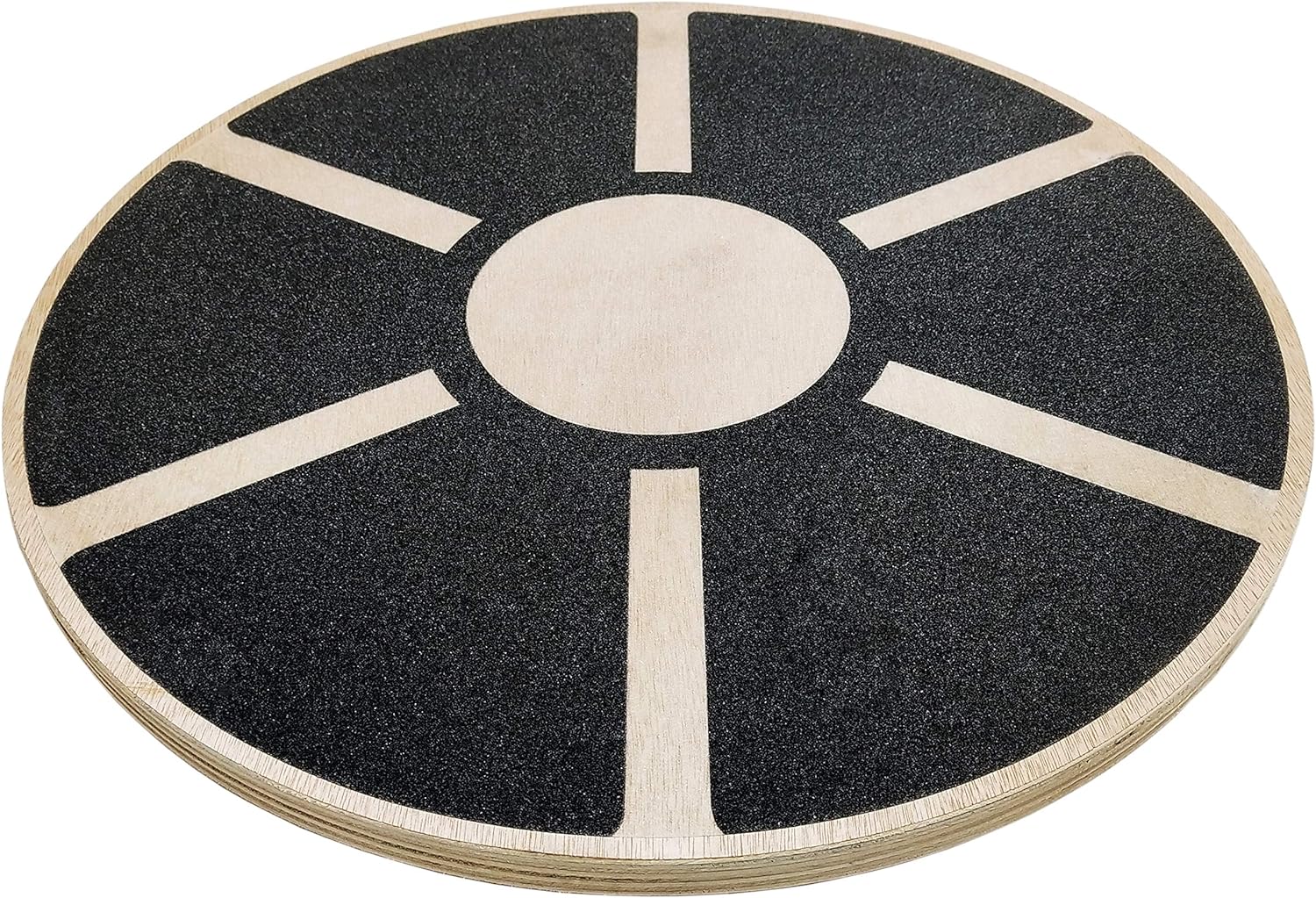 Non-Slip Wooden Wobble Exercise Balance Board