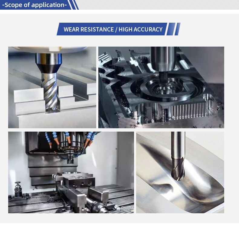 One Flute End Mill Cutting Tools CNC Custom Router Bits Cutter Tungsten Carbide for Wood Carbon Steel Cobalt Cast Coper Material