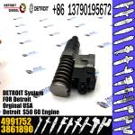 Common rail fuel injector 4991752 3861890 5234785 5235575 5237466 for Detroit