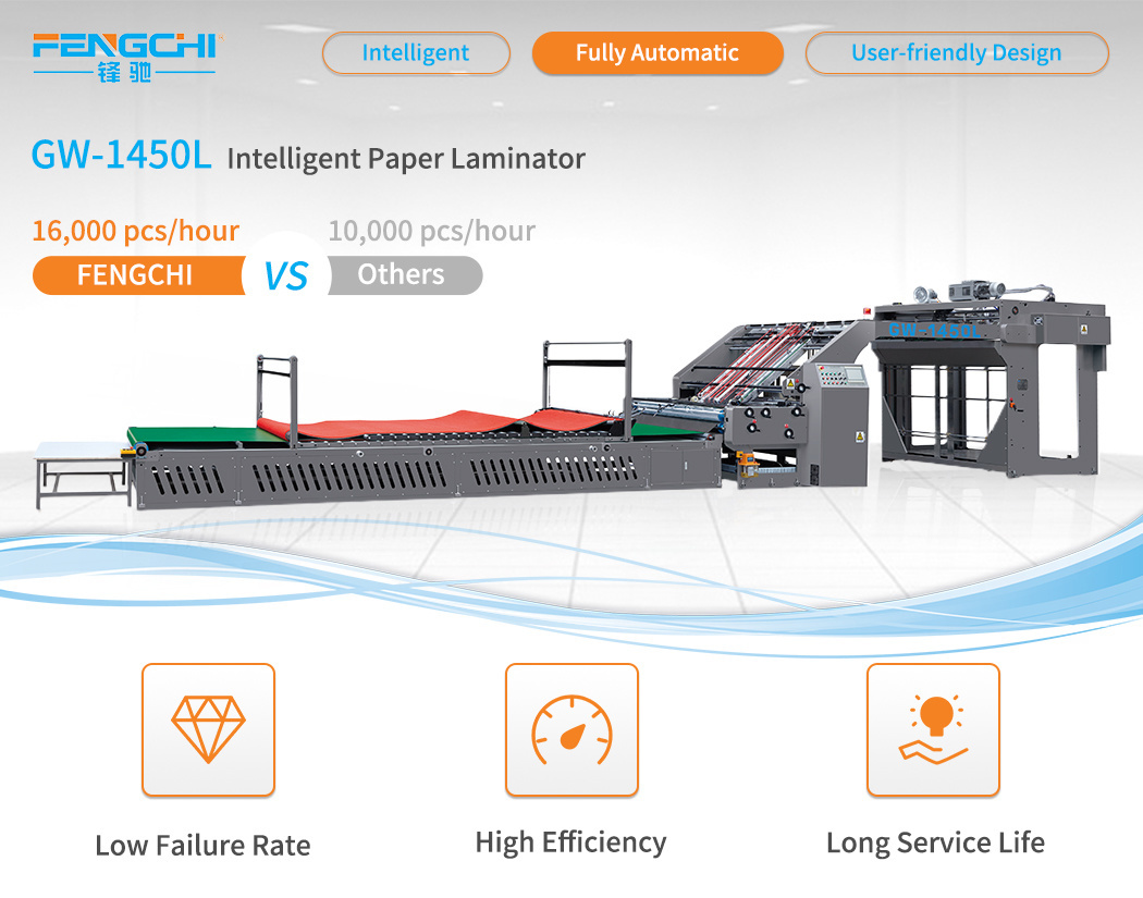 Full Automatic Litho Flute Laminator Corrugated Paper Laminating Machine