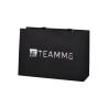 Buy cheap 190gsm Custom Paper Bags With Handles 1 Inch Silver Hot Stamping Logo from wholesalers