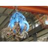 Buy cheap 1m3 metal scrap handling electric hydraulic orange peel grab from wholesalers