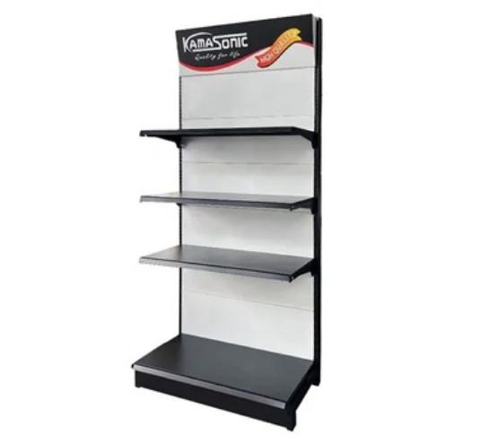 Buy cheap Gondola metallic fashion supermarket shelves gondola rack from wholesalers