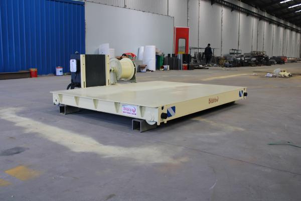 Buy cheap 5ton Automatic Transfer Trolley Warehouse Transfer Cart High Efficiency from wholesalers