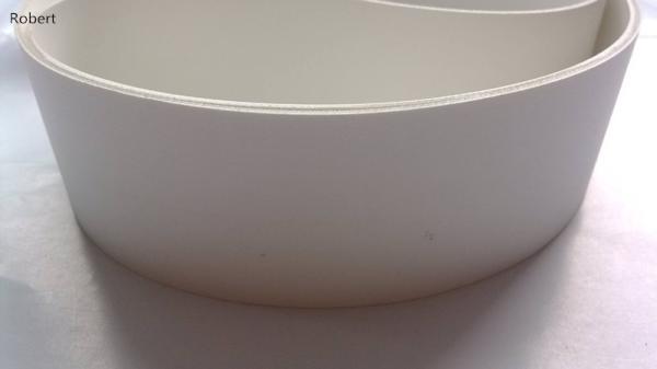 Buy cheap White Color Vertical Industrial Conveyor Drive Belts Polyurethane Material from wholesalers