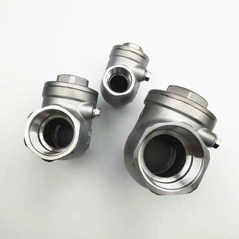 Threaded Stainless Steel Swing Check Valve 200psi Non Return Valve