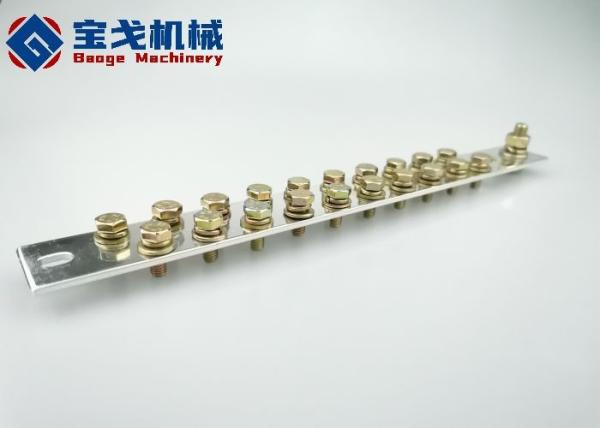 Buy cheap B41 280*29*4mm 20 Screws Tin Plated Copper Bus Bar For Switchgear from wholesalers