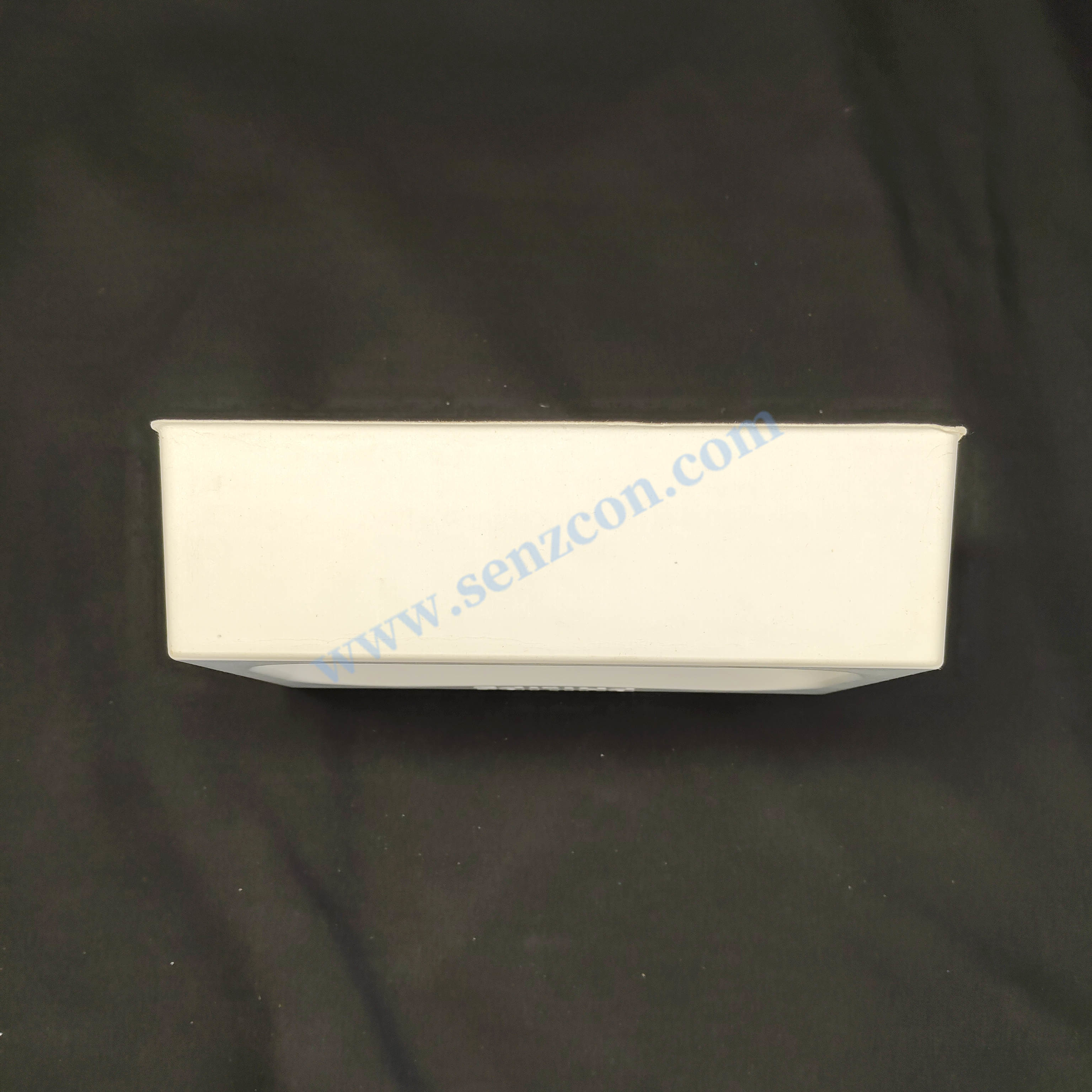 Manufacture of electronic eye - care massage glasses' inner lining packaging bases with white sugarcane pulp pulp molding, which have the functions of