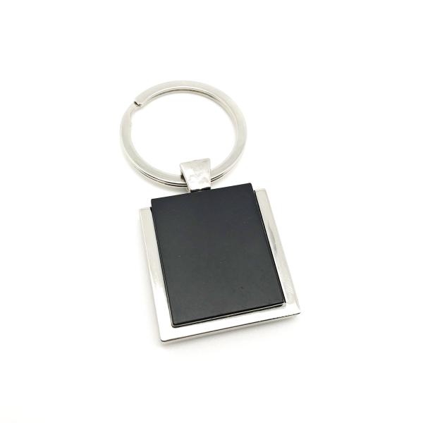 Buy cheap Siliver black Metal Keychain Holder Available for Purchase Online from wholesalers