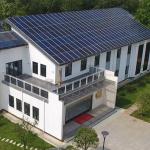 30 Years Lifetime Bifacial Solar Panels Gas station industrial and commercial