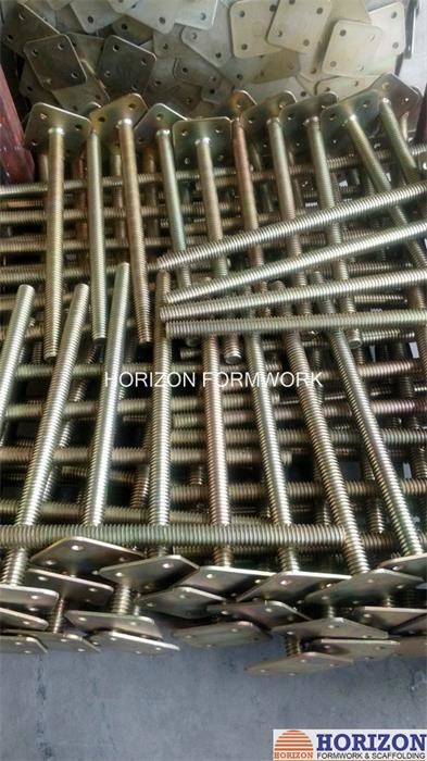 Scaffolding parts, screw jack, universal u-head, U-head jack,