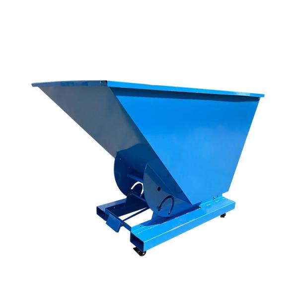 Buy cheap Rugged Self Dumping Scrap Metal Hopper Steel Tipping Bin from wholesalers