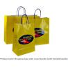 Buy cheap white kraft paper shopping bags with paper string handles, Luxury custom printed gift packaging kraft paper shopping bag from wholesalers
