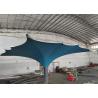 Buy cheap Single Post Large Tulip Umbrella Customized 6*6M Fashionable High Flexibility Shade Structures from wholesalers
