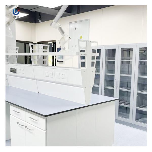 Buy cheap Adjustable Height Lab Bench Table , Anti Alkali Hospital Laboratory Furniture from wholesalers