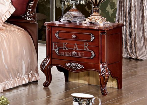 Buy cheap Antique Nightstand Bedside Table Wooden bedroom furniture from wholesalers
