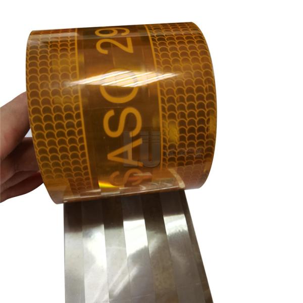 Buy cheap Waterproof SASO 2913 Yellow Reflective Stickers Printable from wholesalers