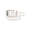 Buy cheap Circle Studded Mens Casual Leather Belt With Alloy Buckle from wholesalers