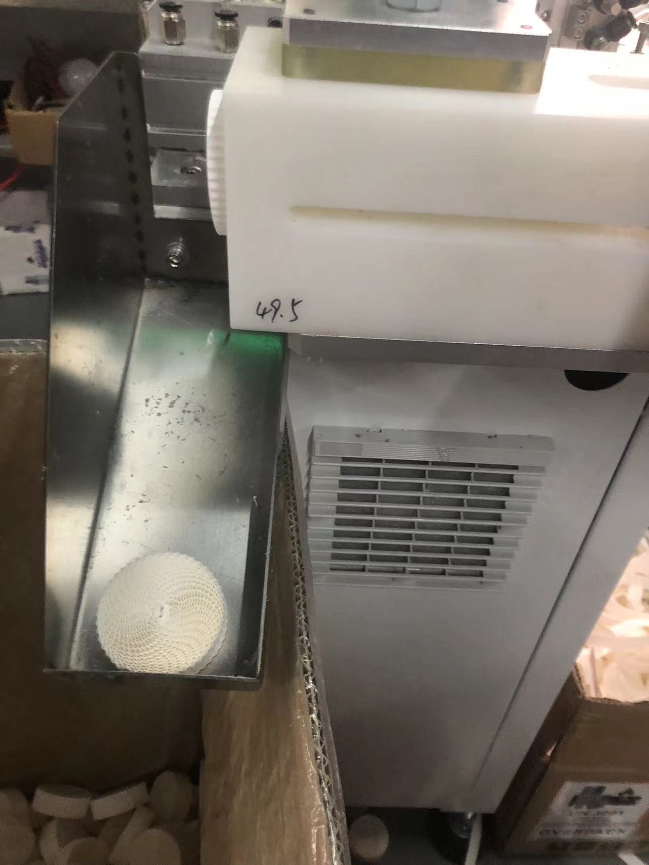 HME Paper Roll Coiling Machine Adjustable Speed Tape Winding Machine for 22-60mm