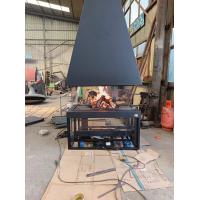 Buy cheap Style Carbon Steel Table Remote Control Glass Art Fireplace Freestanding product
